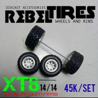 Gambar Ban Karet hotwheels Rebel Tires XT8 offroad dari HPZ Store Kota Tangerang Selatan 1 Tokopedia