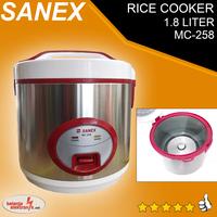 Gambar MAGIC COM RICE COOKER 1,8 LITER SANEX MC-258 dari Belanja Elektronik Kota Administrasi Jakarta Barat 2 Tokopedia