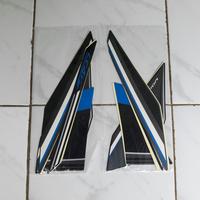Gambar sticker striping body lis motor new vixion advance 2016 hitam-biru dari stiker_grosir257 Kab. Bogor 5 Tokopedia