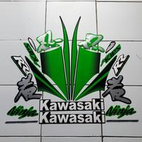 Gambar sticker striping body lis motor ninja rr 2010 hijau dari stiker_grosir257 Kab. Bogor 1 Tokopedia