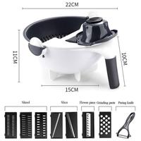 Gambar BEEMSK Parutan Serbaguna Mangkok Penampung Vegetable Slicer - PJ493 dari Goodaymate Indonesia Kota Administrasi Jakarta Barat 2 Tokopedia