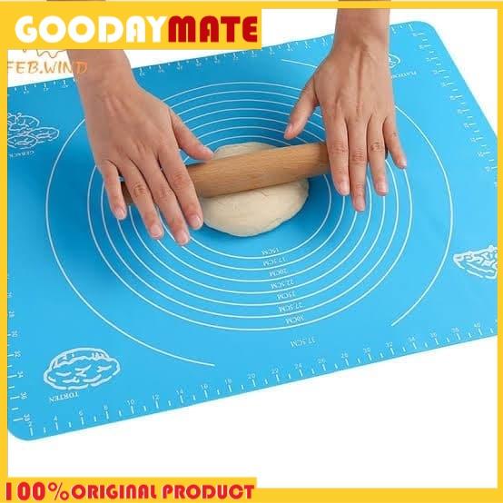 Gambar Alas Adonan Kue Silikon Tatakan Baking Roti Pizza Fondant Silicone Mat dari Goodaymate Indonesia Kota Administrasi Jakarta Barat Tokopedia
