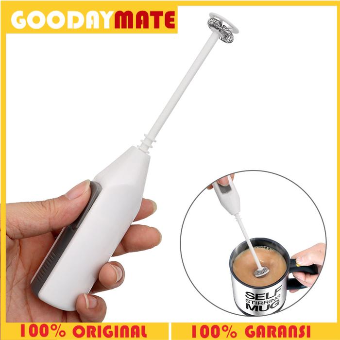 Gambar Mixer Pembuih Kopi Susu Elektrik Stirrer Milk Coffee Foamer dari Goodaymate Indonesia Kota Administrasi Jakarta Barat Tokopedia