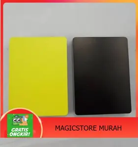 ALAT SULAP - MANIPULATION CARD IMPORT - KUNING+BONUS DVD GREEN ACT -01
