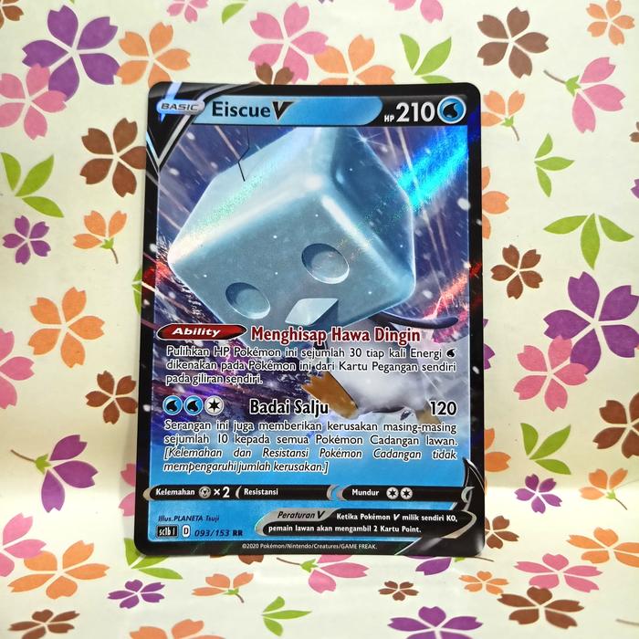 eiscue v pokemon card Eiscue V (055/192) [Sword & Shield: Rebel Clash] Damaged Holofoil