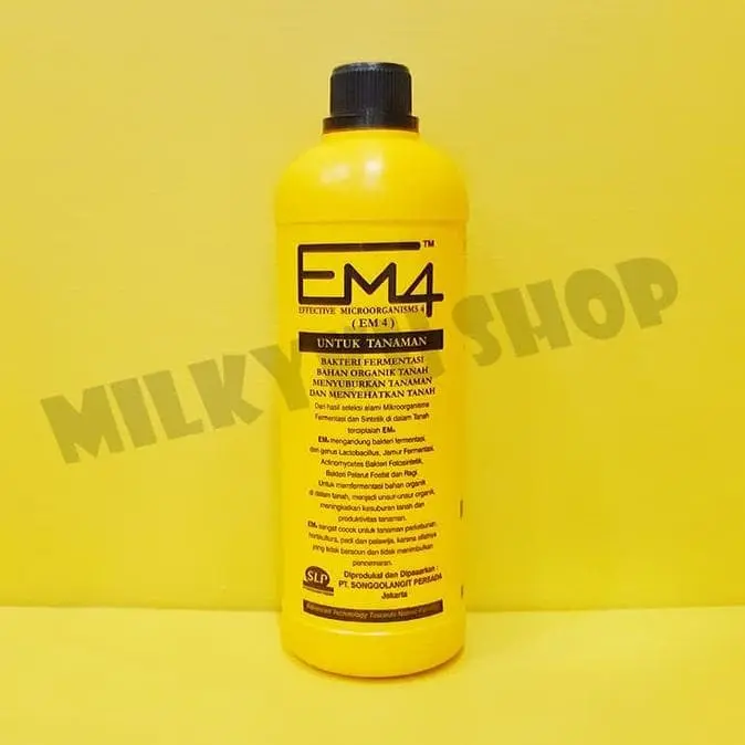 EM4 MIKRO ORGANISME PERTANIAN PUPUK ORGANIK CAIR TANAMAN 1 LITER 2