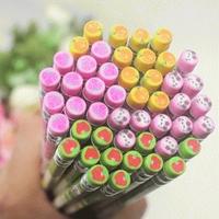 Gambar Pensil Kayu dengan Ujung Penghapus Aneka Motif dari Dunia Jasmine Kota Surabaya 1 Tokopedia