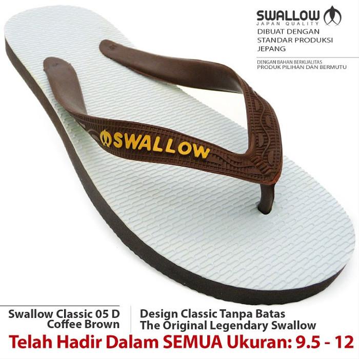 Gambar Original Sandal Swallow MODERN Classic 05 D [Coffee Brown] dari Lapak Barakka Kota Bandung Tokopedia