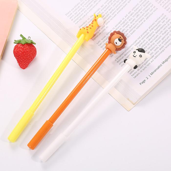 Gambar Pulpen Unik / Pulpen Lucu Motif Aneka Kartun Hewan dari Dunia Jasmine Kota Surabaya Tokopedia