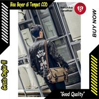 Gambar Tas Slempang Kanvas Kantor Kuliah Sekolah Pria Wanita Import QQ114 dari Barakka Official Shop Jakarta Utara 5 Tokopedia