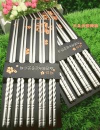 Gambar Sumpit Vakum Stainless Steel Dengan Motif Ulir (1 Set Isi 5) dari Dunia Jasmine Kota Surabaya 2 Tokopedia