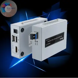 4K HDMI KVM IP Extender Over Kabel Fiber Optik 300 M/10 KM/20 KM