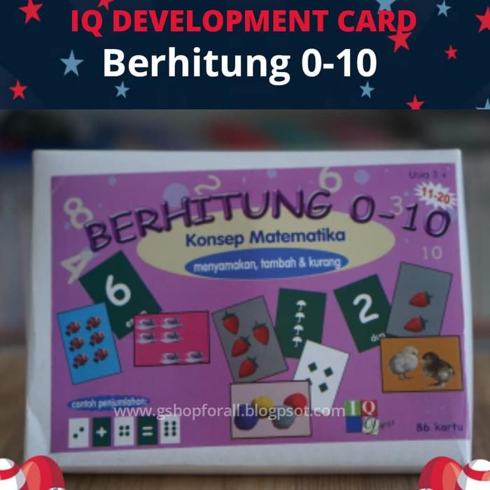Gambar berhitung 1 - 10 dari GShop Alat Terapi Kota Blitar Tokopedia