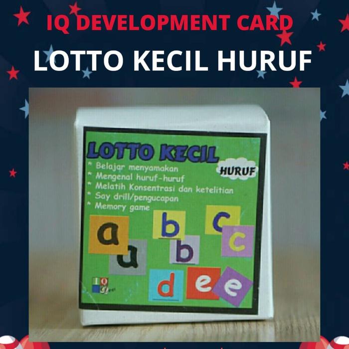 Gambar lotto kecil huruf dari GShop Alat Terapi Kota Blitar Tokopedia