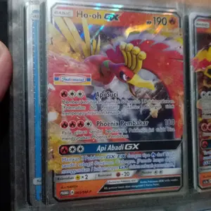 ho-oh hooh ho oh Gx rr promo indomarer pokemon tcg trading card game