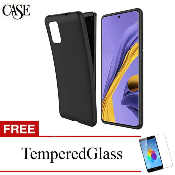 Gambar Case for Samsung Galaxy A51 - 6.5 inch - Slim Soft Case - Hitam Solid dari Mentari Grasindo Teknik Kota Administrasi Jakarta Barat Tokopedia