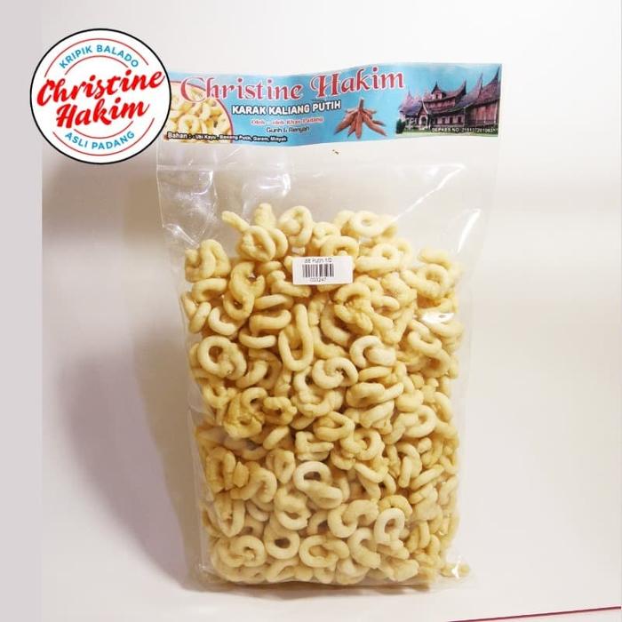 Gambar 88 / Karak Kaliang Mini 500gr Putih Christine Hakim dari Kripik Balado Christine Hakim Kota Padang Tokopedia