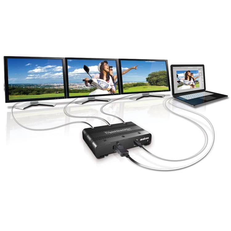 Display Port to DVI Extended Display (Memperluas Tampilan Layar)