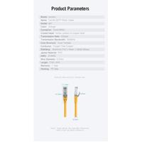 Gambar Vention IBH 35M Kabel Lan Cat6a Cat6 Ethernet RJ45 Gigabit SSTP SFTP - Kuning dari Vention Authorized Store Kota Administrasi Jakarta Barat 2 Tokopedia