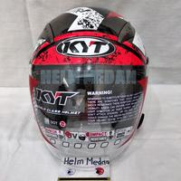 Gambar Helm KYT Galaxy Slide #5 Black Red dari Helm Medan Kota Medan 5 Tokopedia