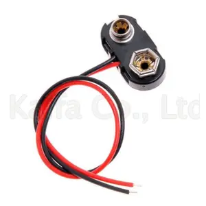 Kancing Baterai 9V socket Kotak Konektor Tutup terminal Soket Battery