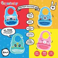 Gambar Sugar Baby Premium Silicone BIB XL Size - Green Bird dari Sugarbaby.co.id Kota Administrasi Jakarta Barat 3 Tokopedia