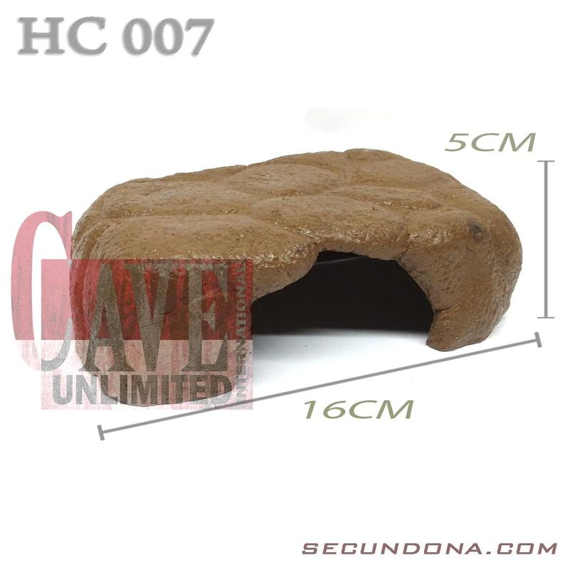 HC006 HC007 HIDING CAVE TEMPAT SEMBUNYI GUA RUMAH REPTILE GECKO KADAL 3