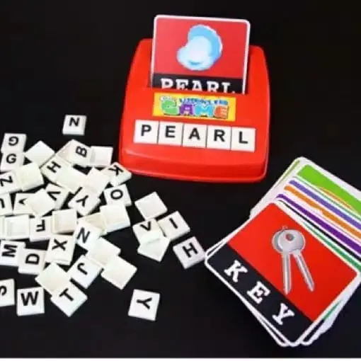 Mainan Edukasi spelling literacy fun games