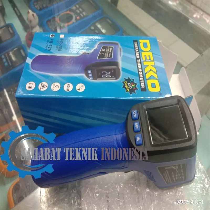 Infrared Thermometer Dekko FR-789 Pengukur Suhu Benda