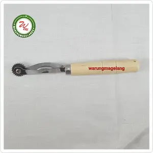 Leather craft Sewing Roulette Stitching peralatan penanda kulit