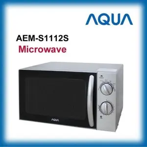AQUA Microwave Manual AEM-S1112S 400 watt 17 liter GARANSI RESMI