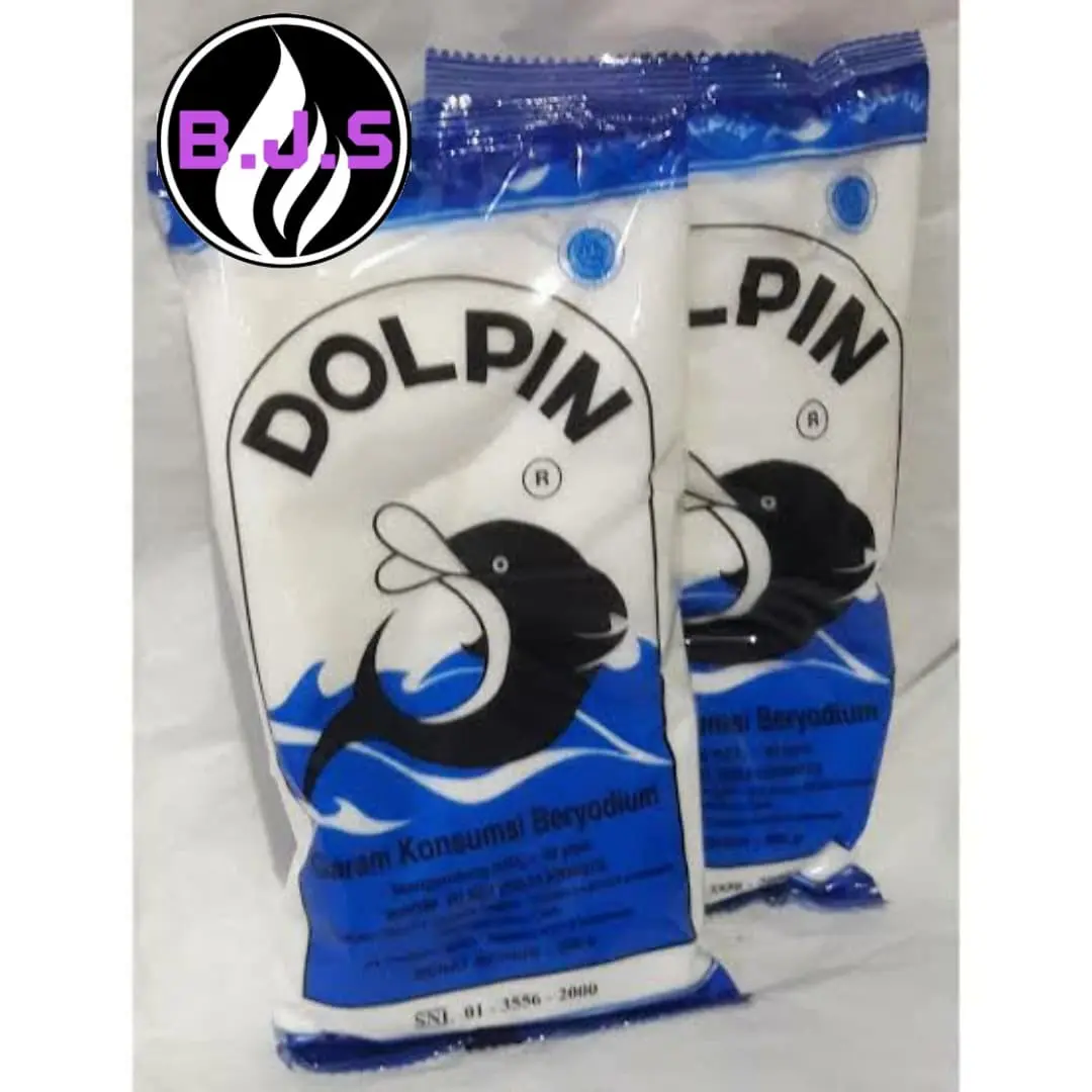 dolpin garam konsumsi beriodium  500gram dan 1kg