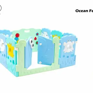 Pagar Bayi Labeille Ocean 8+2 Baby Fence