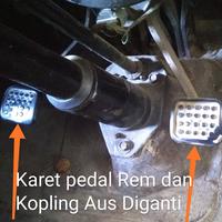 Gambar Karet Pedal Gas Rem dan Kopling L300 Colt T120 Set 3 Pcs dari mulia prima auto Kab. Tulungagung 4 Tokopedia