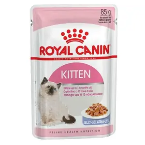 royal canin kitten pouch JELLY - makanan basah anak kucing 85gr