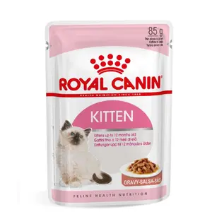 royal canin kitten pouch GRAVY - makanan basah anak kucing 85gr