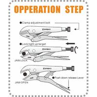 Gambar Spero Straight Jaw Locking Pliers 10 inch - Tang Buaya Bulat dari negeripertiwijaya Kota Administrasi Jakarta Barat 2 Tokopedia