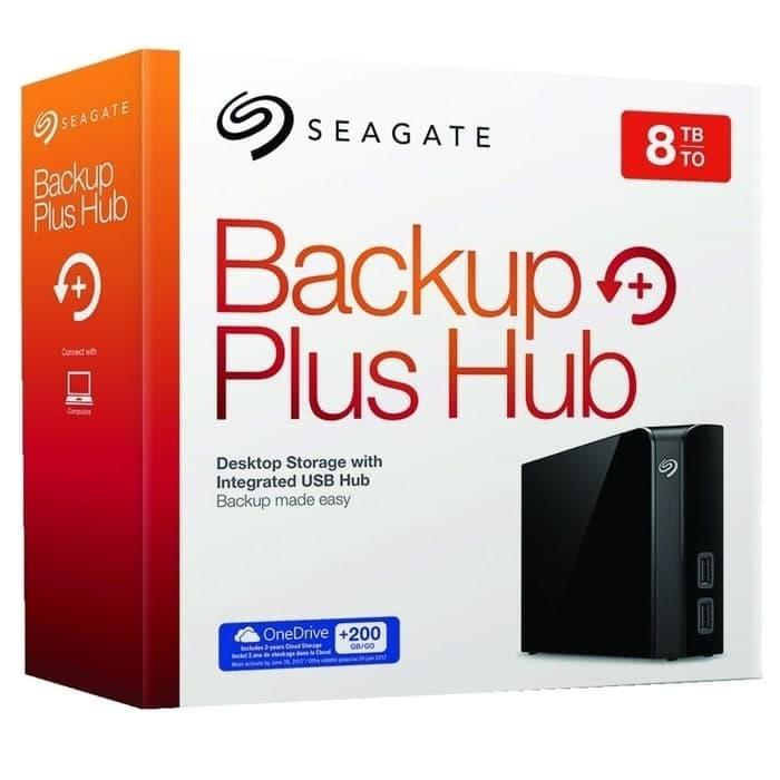 Jual SEAGATE BACKUP PLUS HUB 8TB DEKSTOP /HARDDISK EXTERNAL / HDD