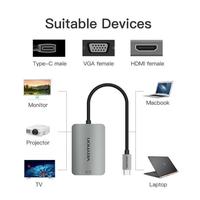Gambar Adapter USB Type C to HDMI VGA Converter Thunderbolt 3.0 HDTV - THC dari XLink Jakarta Kota Administrasi Jakarta Barat 5 Tokopedia