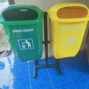 tempat sampah oval gantung 2 kapasitas 50liter
