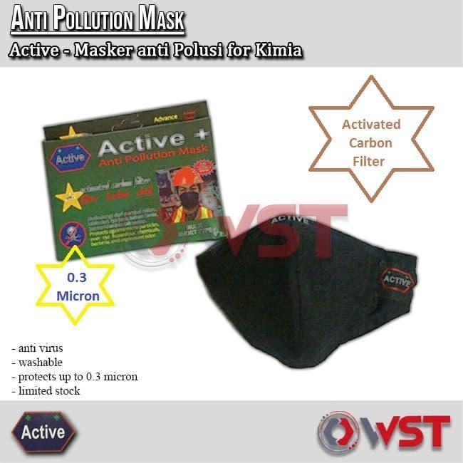 Masker Active Karbon untuk Kimia & Virus Berbahaya - Masker Anti Virus