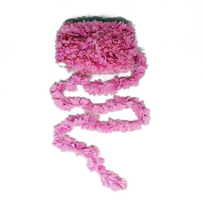 Gambar Torenda Renda BIS Leaf Love Pink / (Meter)-KI-SP1LOVPPINK dari Torenda Kota Administrasi Jakarta Pusat Tokopedia