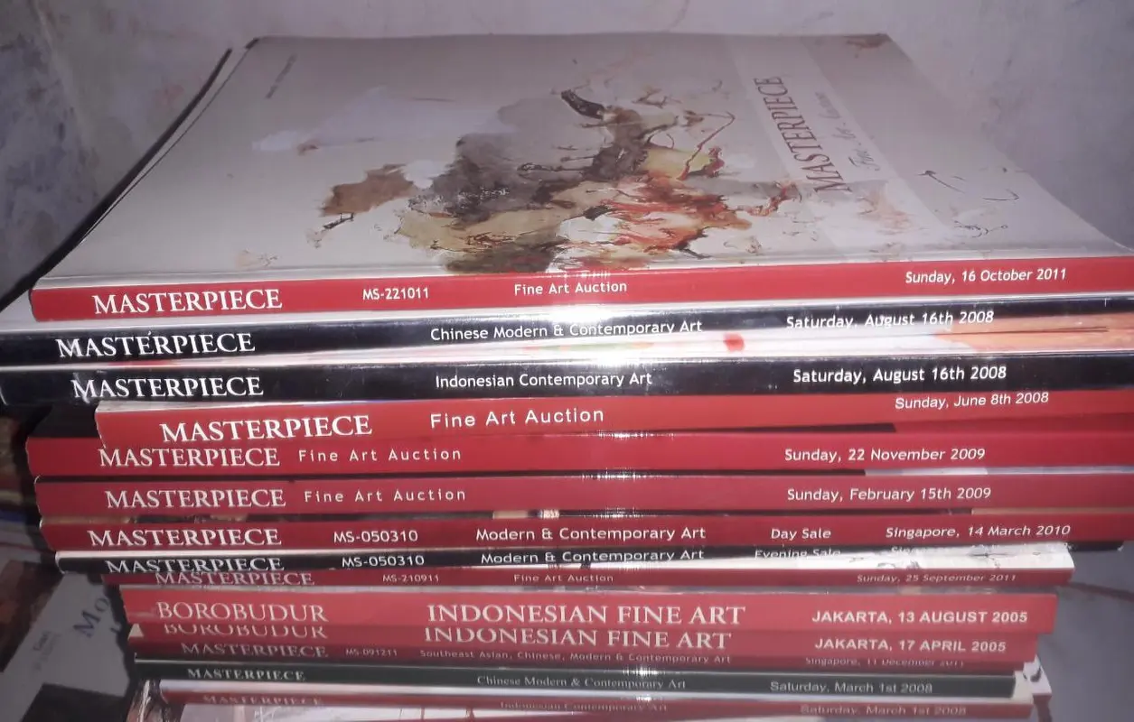 SALE!! KATALOG LUKISAN 002 JUDUL RANDOM