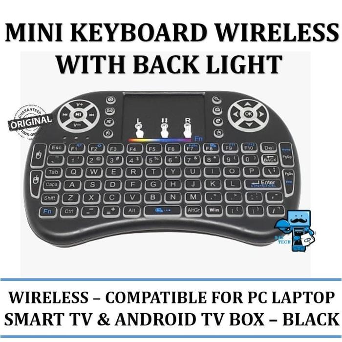 Jual Mini Keyboard Wireless with Back Light - Original Product ...
