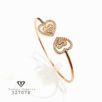 Gambar Gelang Tangan Wanita Permata Perhiasan Lapis Emas 18k Yaxiya dari YAXIYA JEWELRY Kota Administrasi Jakarta Barat 2 Tokopedia