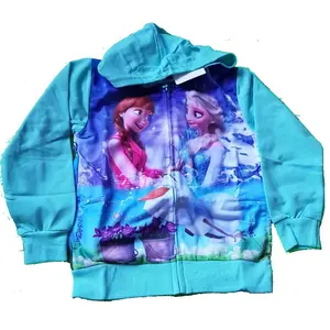 Jaket Frozen elsa anna size besar