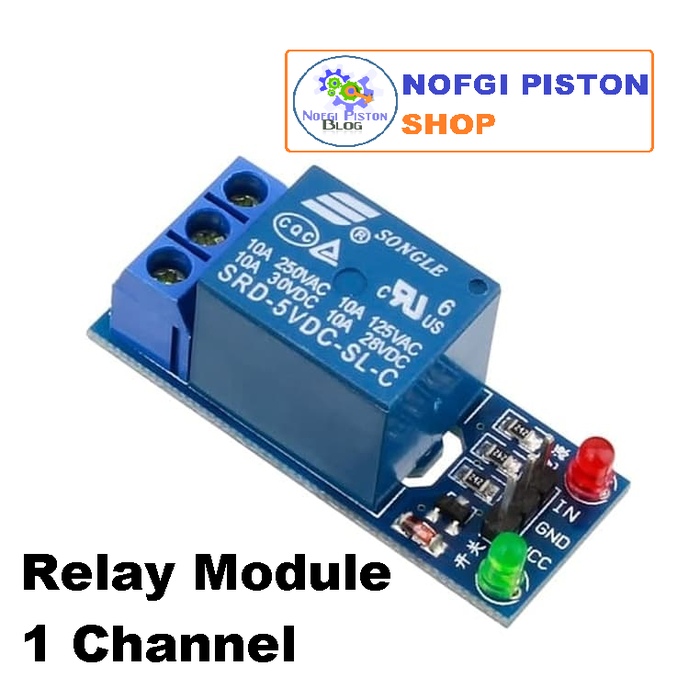 Jual Modul Relay 1 Channel (Max 10A 250VAC/ 10A 30VDC) - Kab. Sidoarjo ...