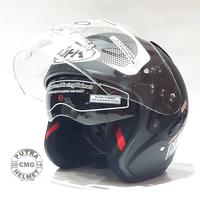 Gambar HELM NHK R1 BLACK DOF dari PUTRA CMG HELM Kota Administrasi Jakarta Selatan 2 Tokopedia