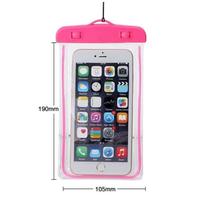 Gambar Luminous Waterproof Glow in the dark medium Universal Case Smartphone - Hitam dari TokoUniiq Kota Medan 2 Tokopedia