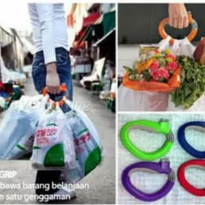 One Trip Grip Shopping Bag Holder Praktis Cantolan Semua Tas Belanja